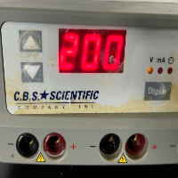 C.B.S. Scientifc EPS-300 II Electrophoresis Power Supply image 2